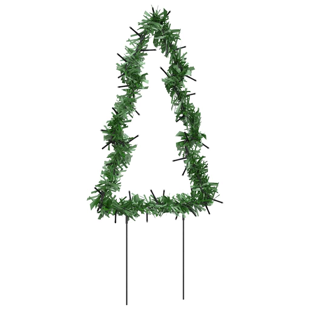 Weihnachtsbaum mit Erdspießen und 115 LEDs 90 cm