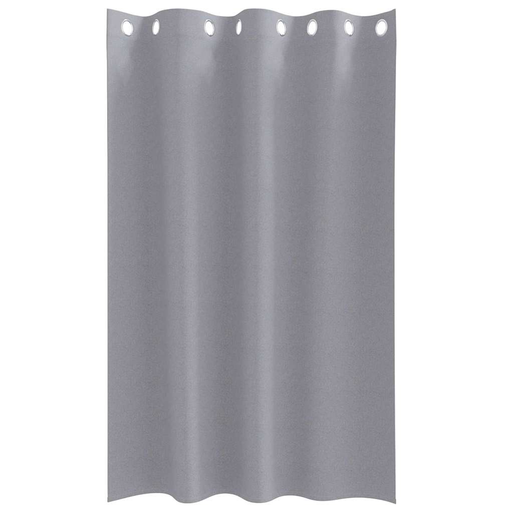 Verdunkelungs-Vorhänge mit Ringen 2 pcs Beige 140 x 140 cm