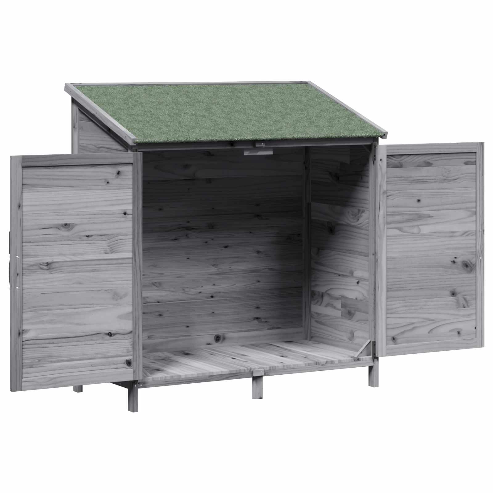 Gartenschuppen Natur 59,5 x 56 x 113,5 cm Massivholz aus Fichte