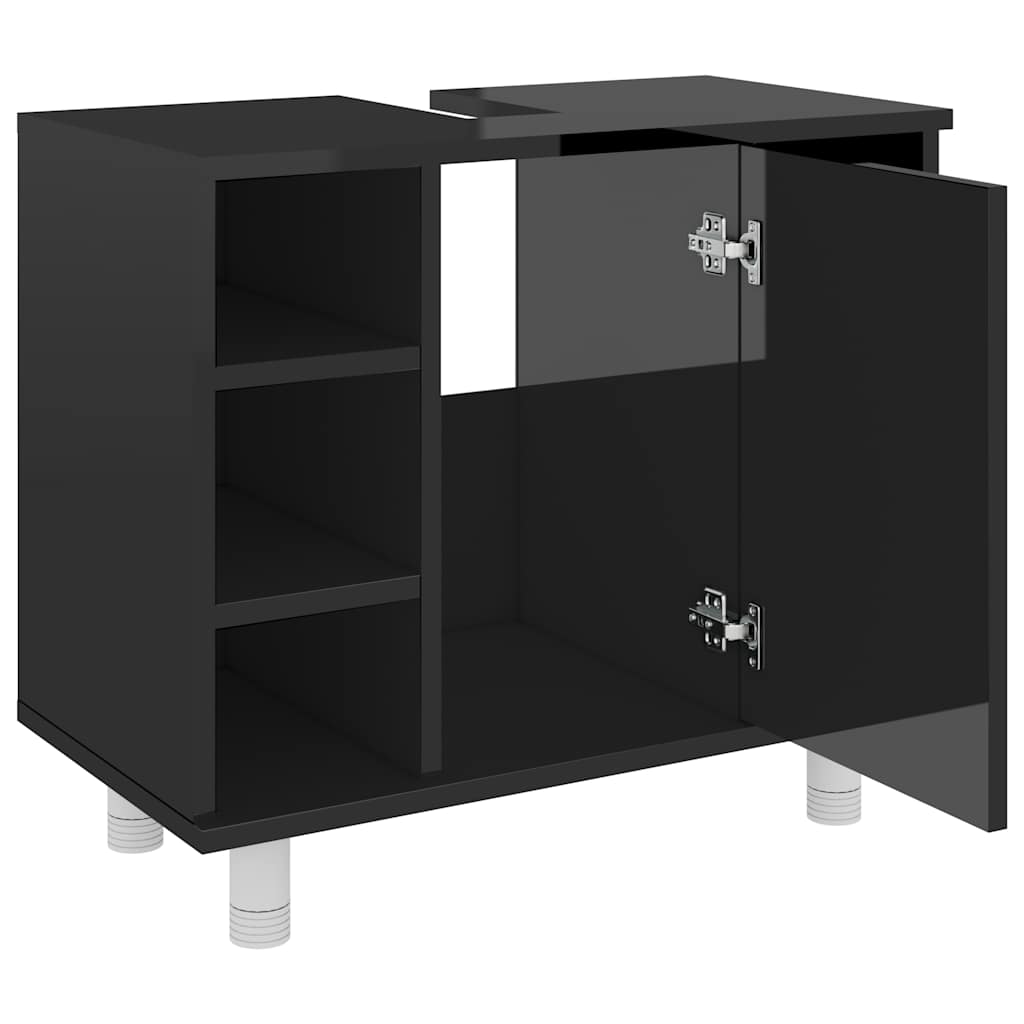 Badezimmerschrank Weiß 60x32x53,5 cm Holzwerkstoff