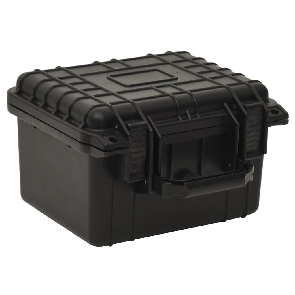 Koffer für Flugreise Tragbar Schwarz 46,5x21,5x17,5 cm PP