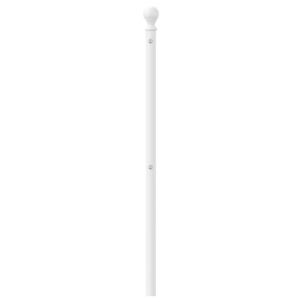 Ersatz-Kopfteil Metall Schwarz 100 cm