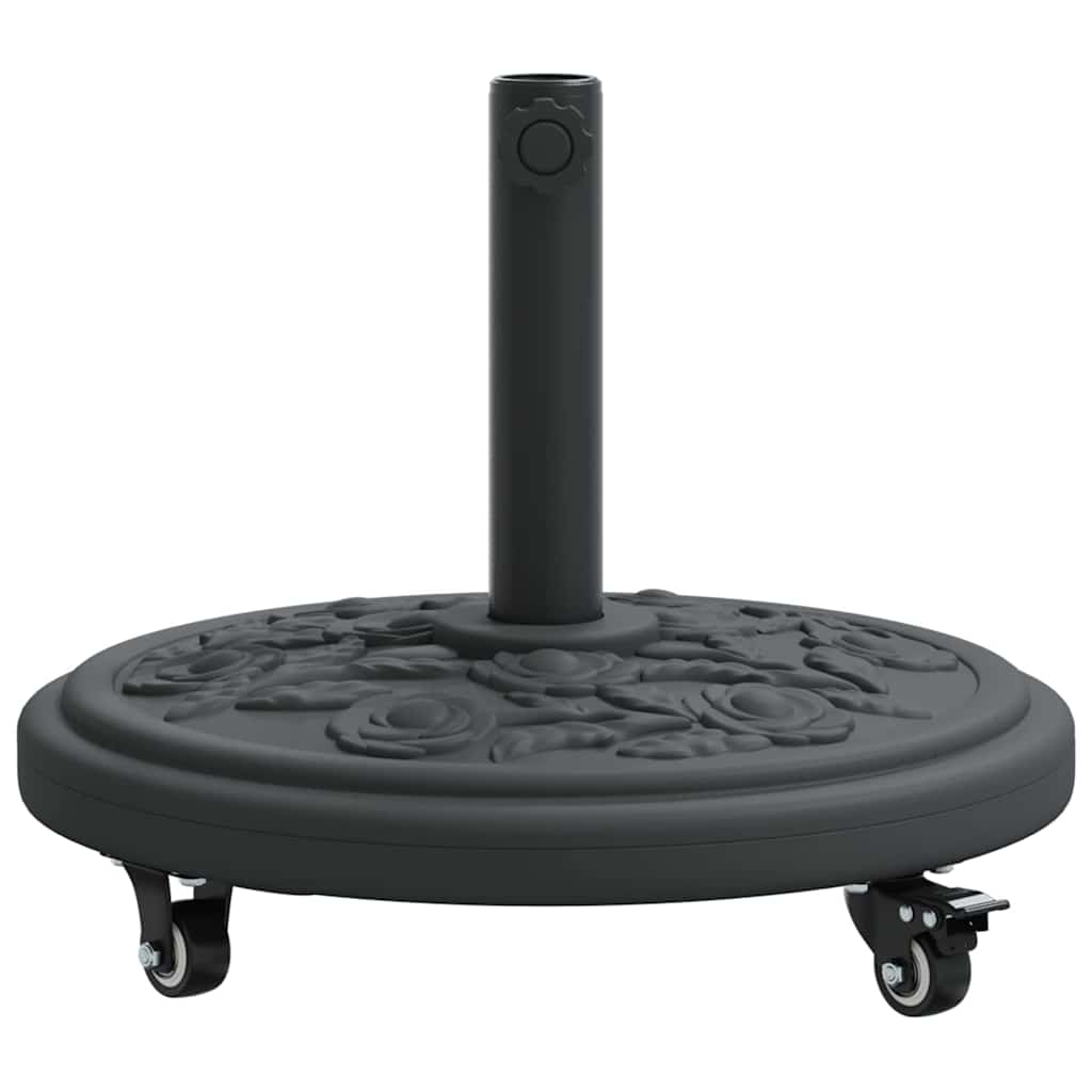 Sonnenschirmständer für Ø38/48 mm Mast 9 kg Halbrund