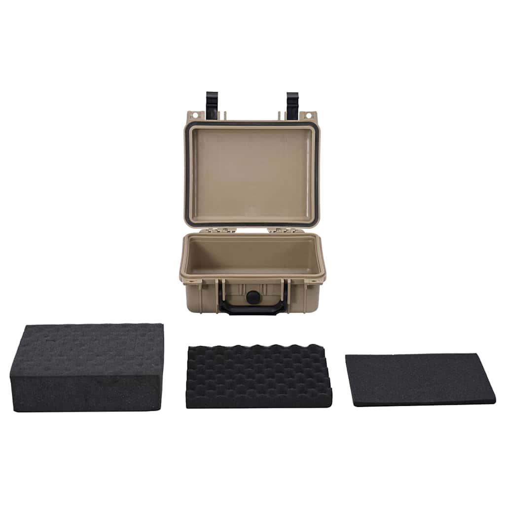 Koffer für Flugreise Tragbar Schwarz 46,5x21,5x17,5 cm PP