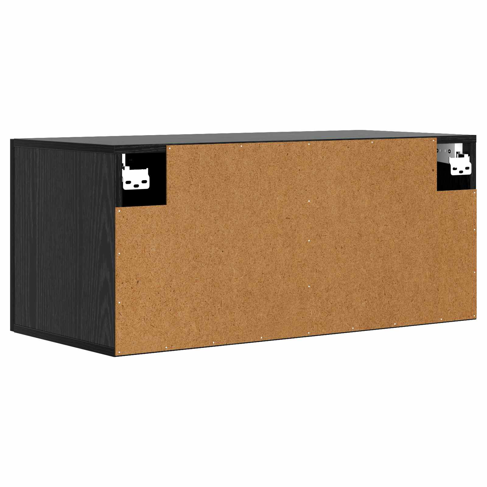 Wandschrank Weiß 80x36,5x35 cm Holzwerkstoff