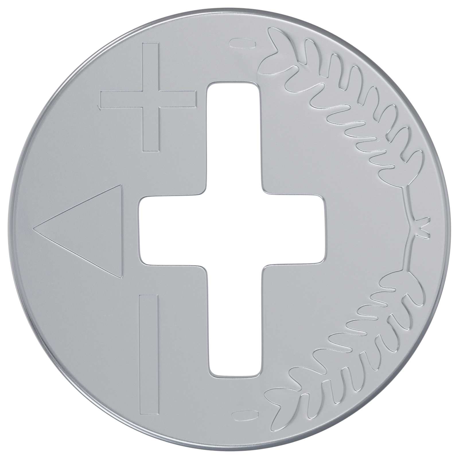 Zapfenschloss-Muttern 2 pcs Silber 12 x 10 mm Metall