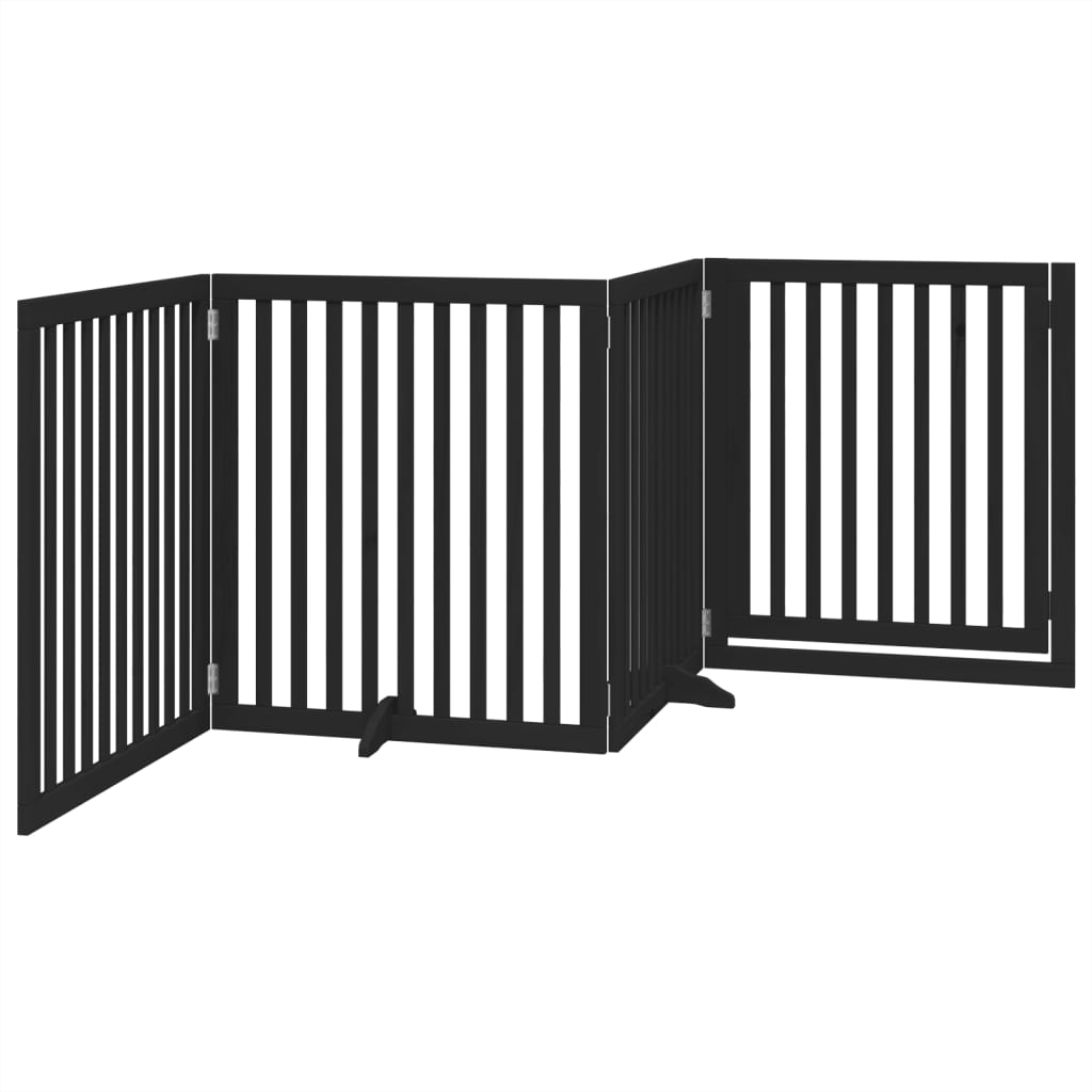 Hundegitter Faltbar 3 Paneele 150 cm Pappelholz