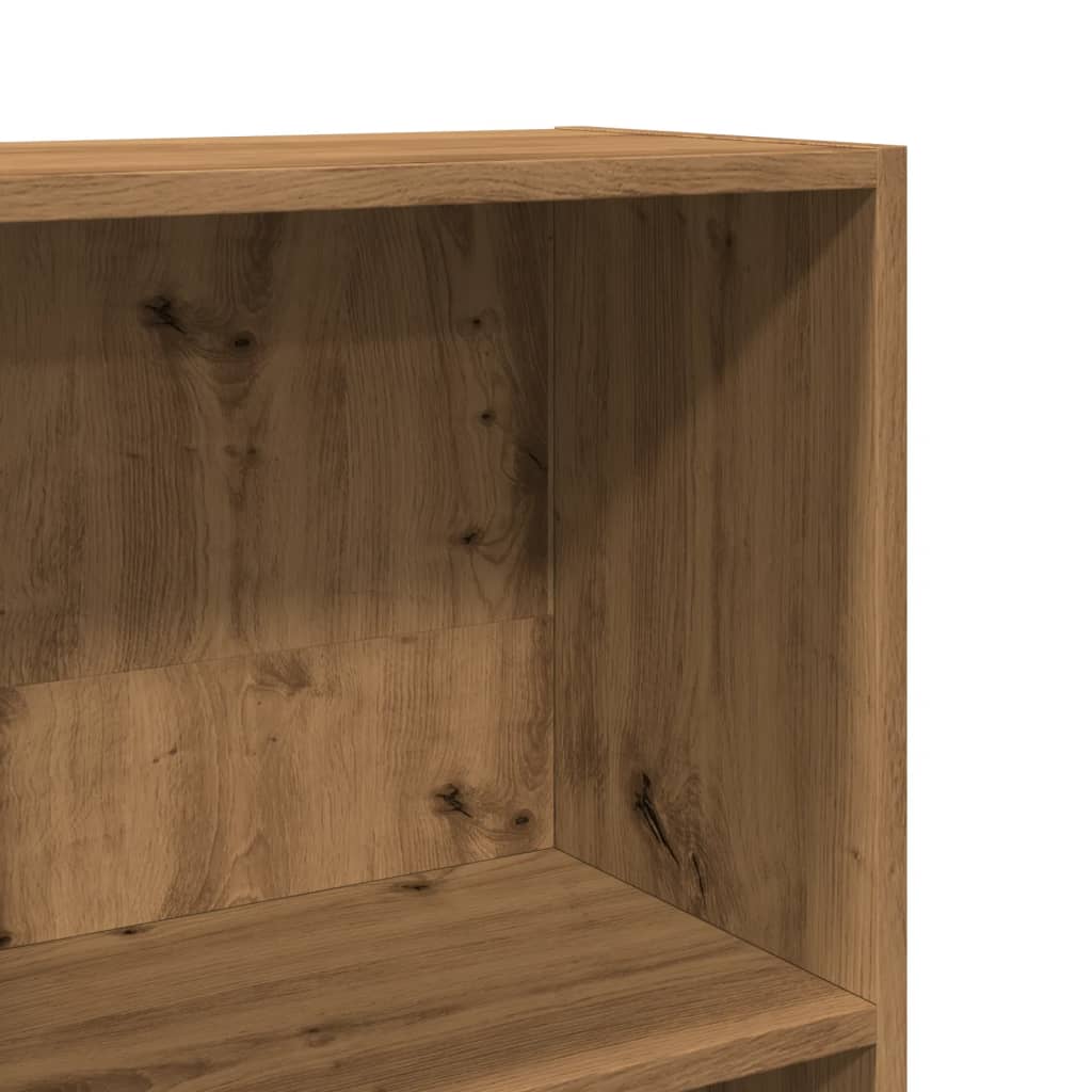 Bücherregal Weiß 80x30x189 cm Holzwerkstoff