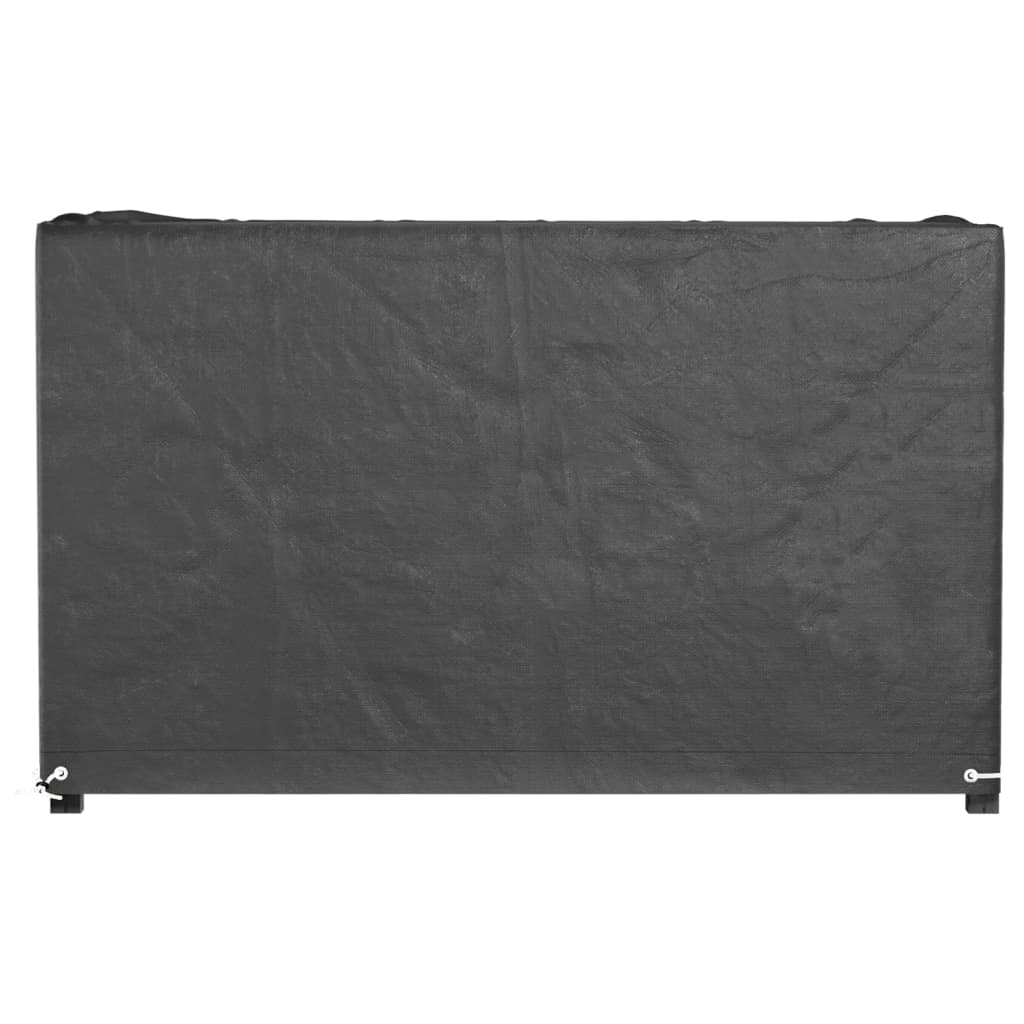 Gartenmöbel-Abdeckungen 2 Stk. 8 Ösen 242x162x100 cm