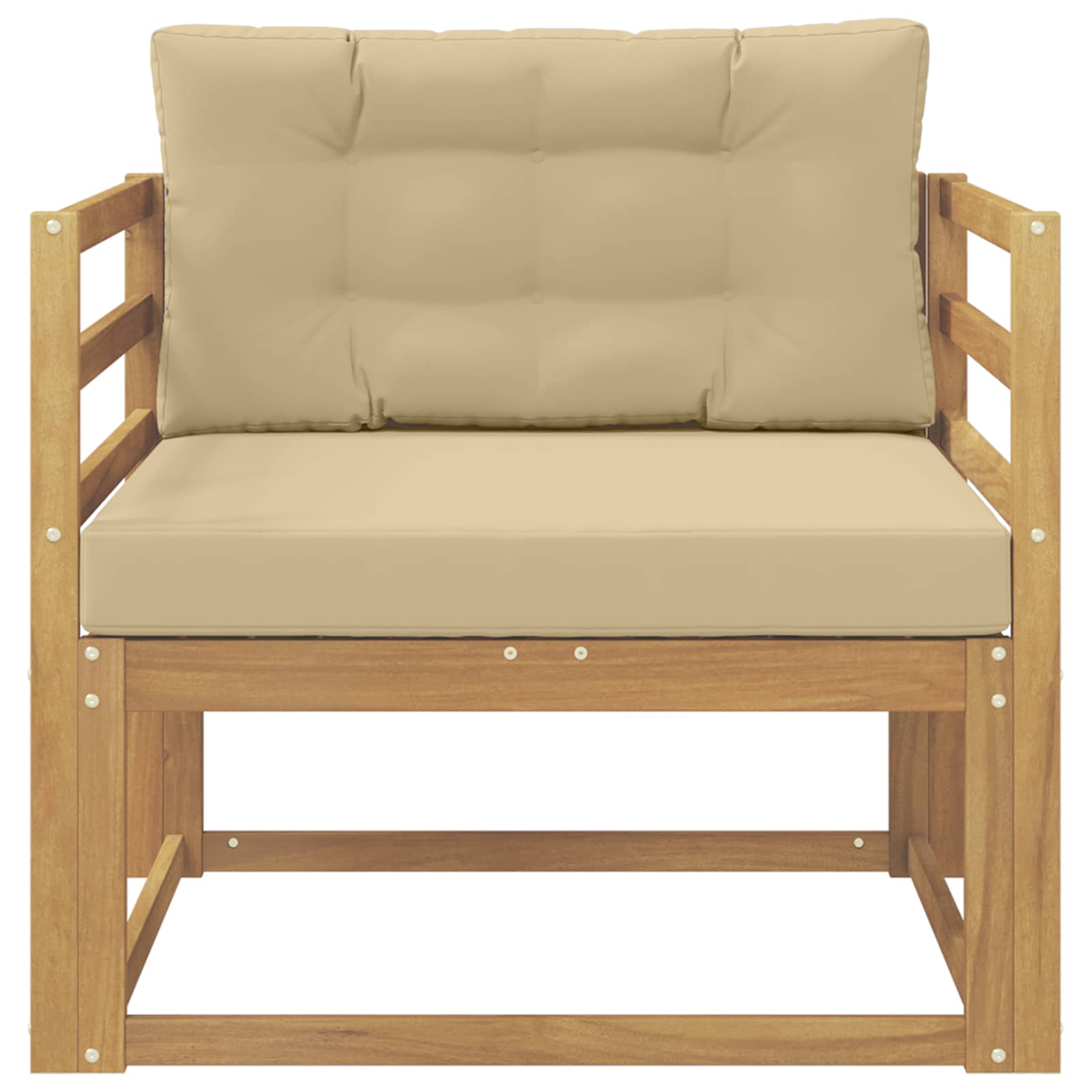 Outdoor Mittelsofa Natur