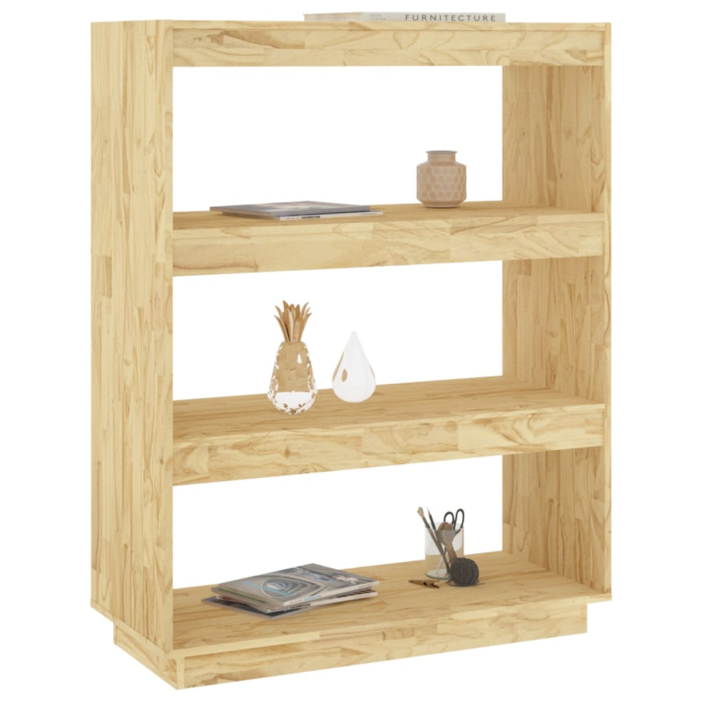 Bücherregal 40x35x71 cm Massivholz Kiefer