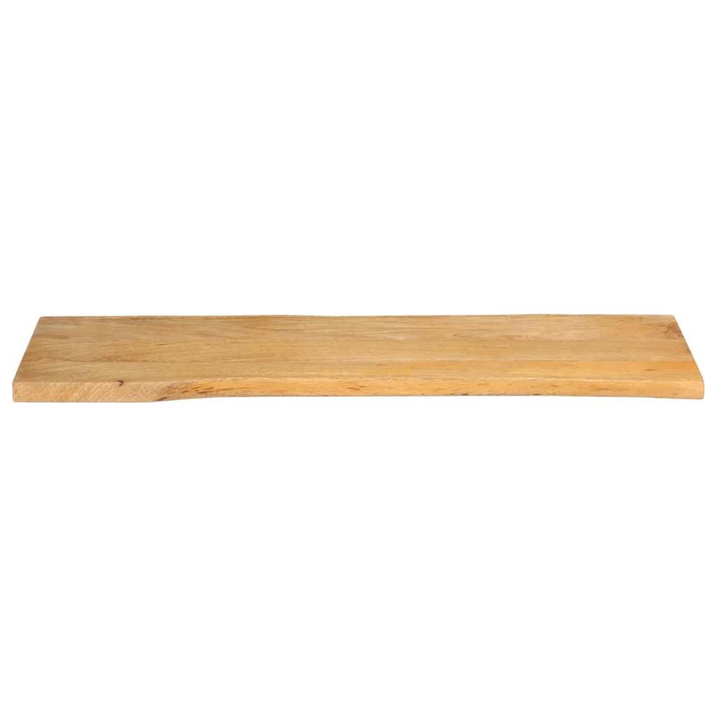 Tischplatte 40x40x2,5 cm Rechteckig Massivholz Akazie Baumkante