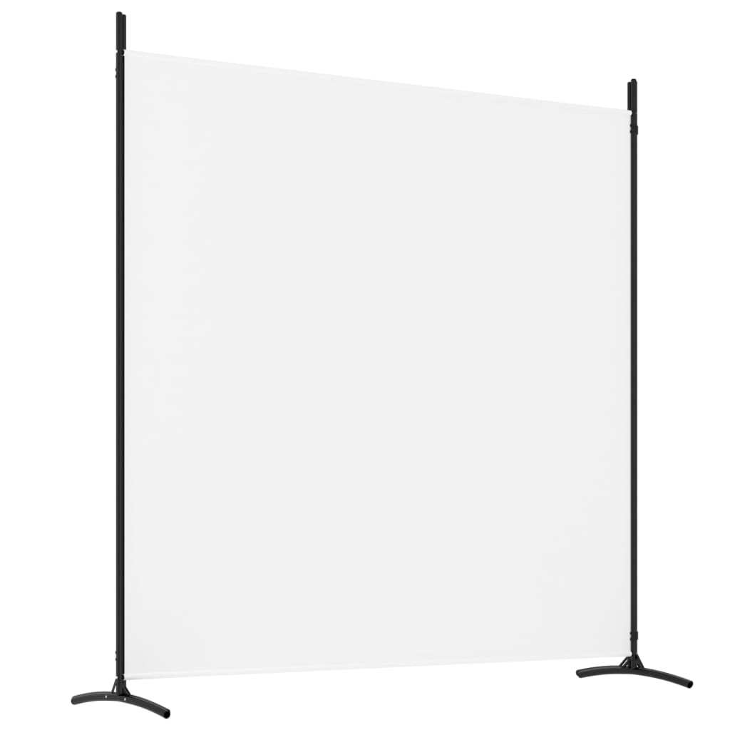 Einzel Panel Raumteiler Beige 175 x 180 cm Stoff