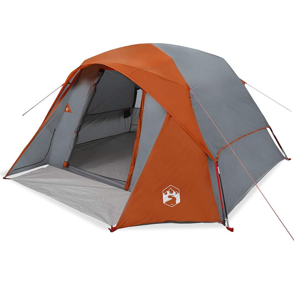 Campingzelt 4 Personen Grün Wasserdicht