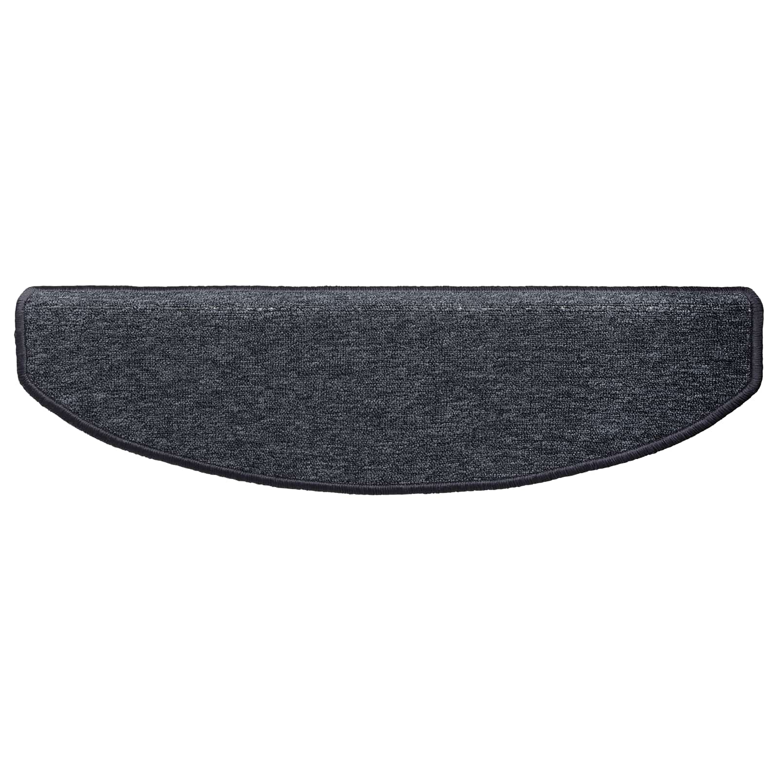 Stufenmatten 15 Stk. 56x17x3 cm Anthrazit Halbrund