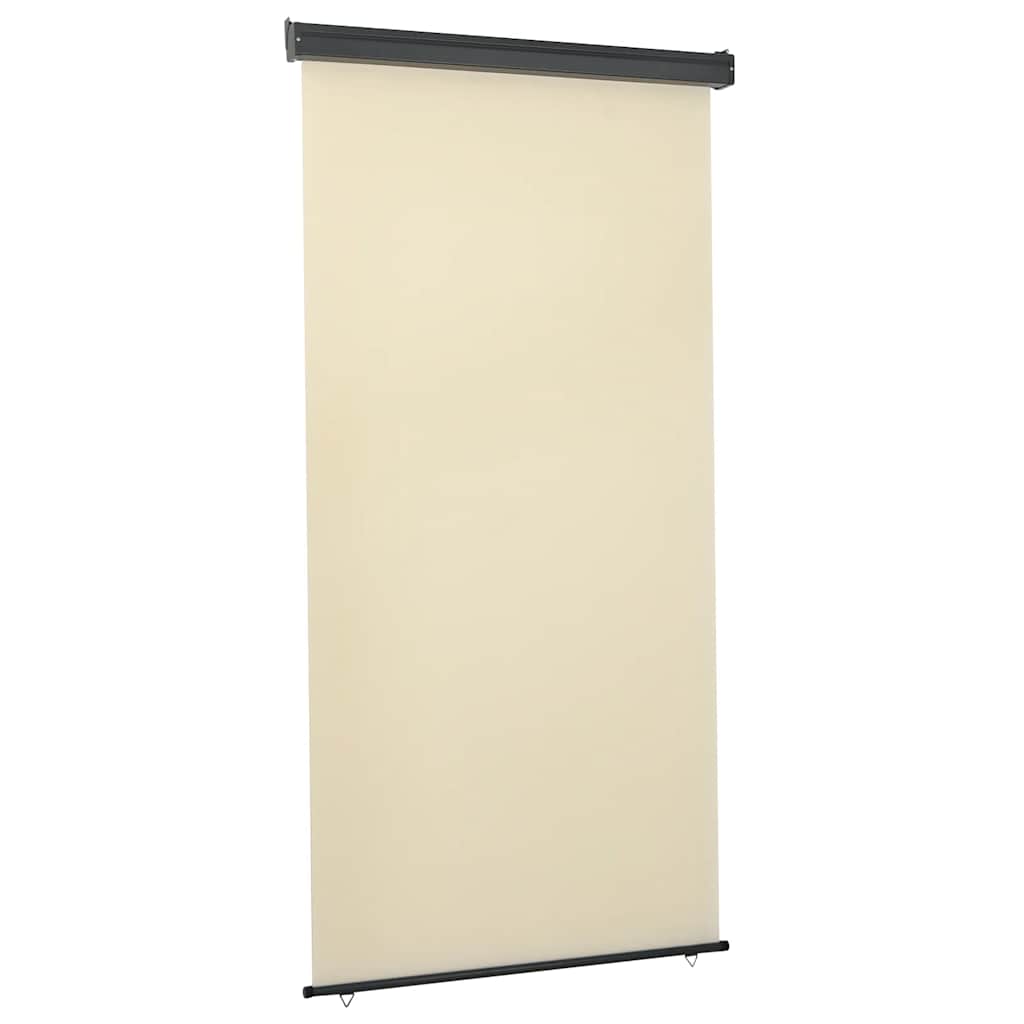 Balkon Seitenmarkise 60 x 250 cm 100% Polyester Eisen Stahl