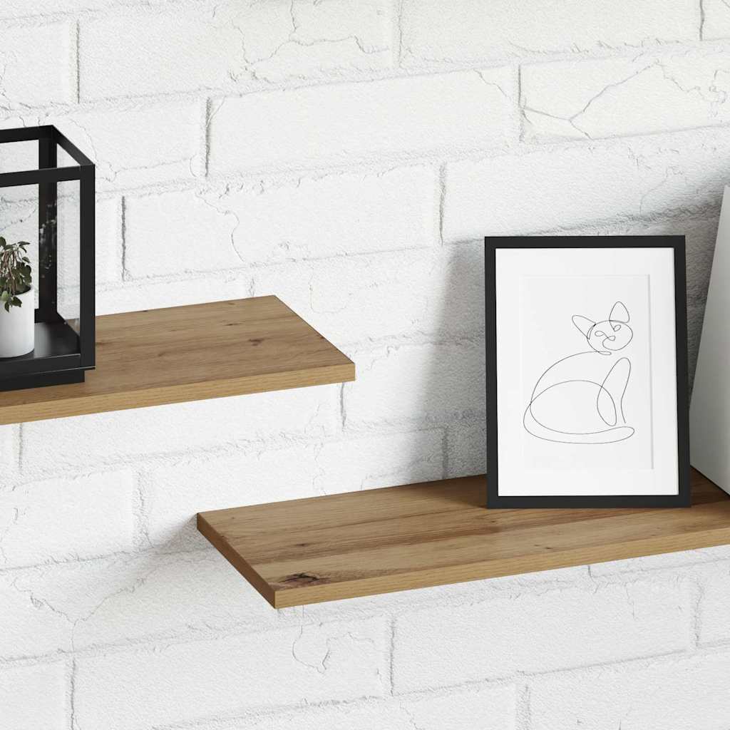 Bücherregal-Bretter 4 Stk. Weiß 40x10x1,5 cm Holzwerkstoff