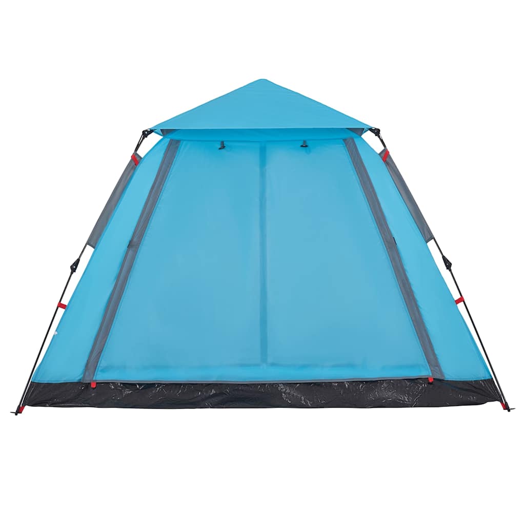Kuppel-Campingzelt 4 Personen Grün Quick Release