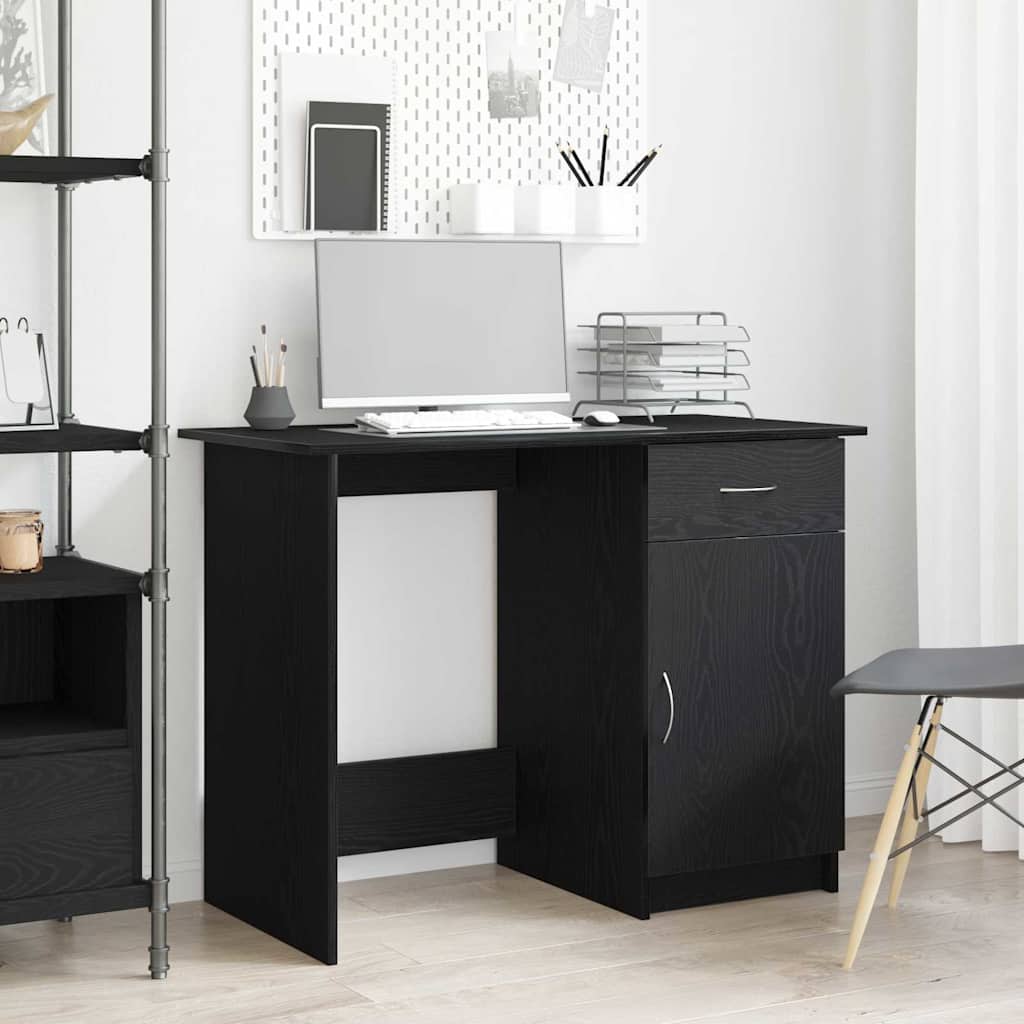 Schreibtisch Weiß 100×50×76 cm Holzwerkstoff