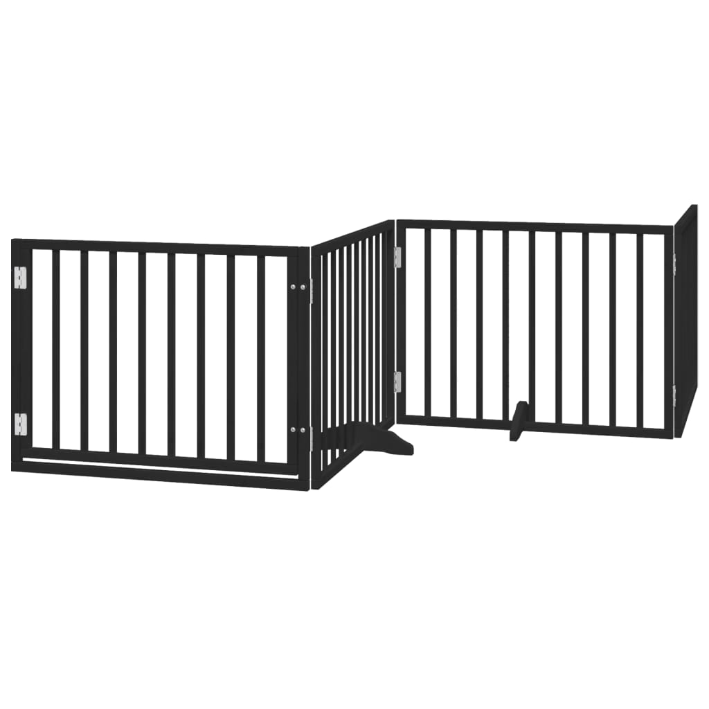 Hundegitter Faltbar 3 Paneele 150 cm Pappelholz