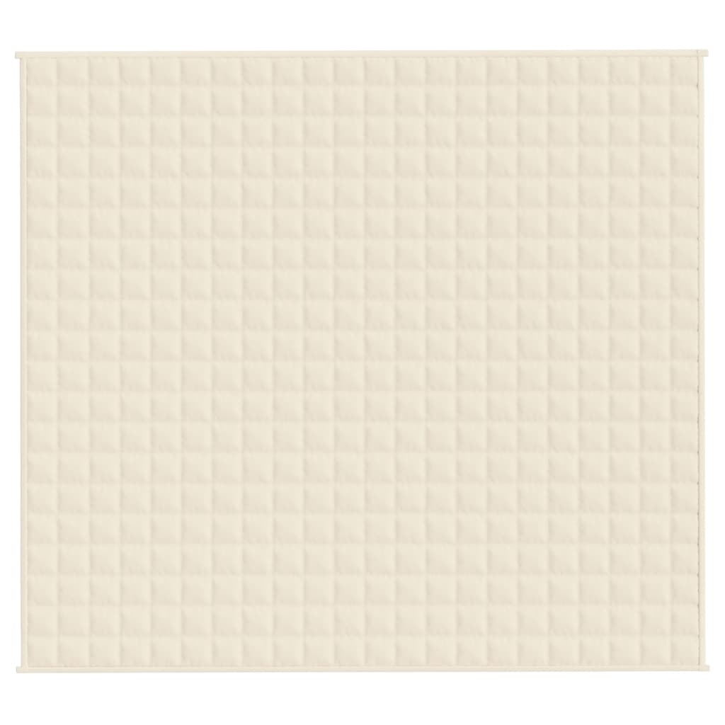Gewichtsdecke Grau 122x183 cm 5 kg Stoff