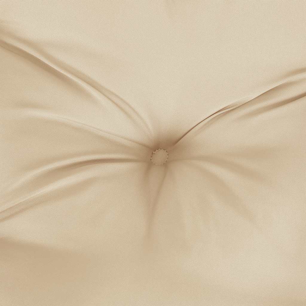 Palettenkissen 3-tlg. Taupe Stoff