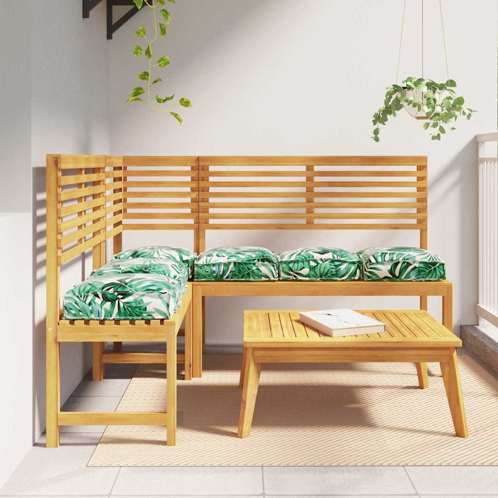Kissen 2 pcs Anthrazit 40 x 40 x 8 cm Oxford-Stoff