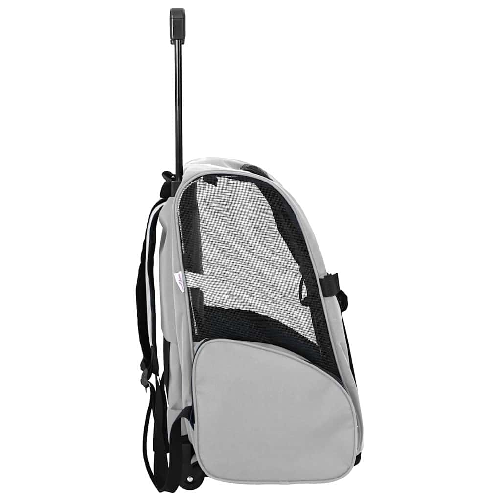 Trolley für Haustiere 3-in-1 Faltbar Beige