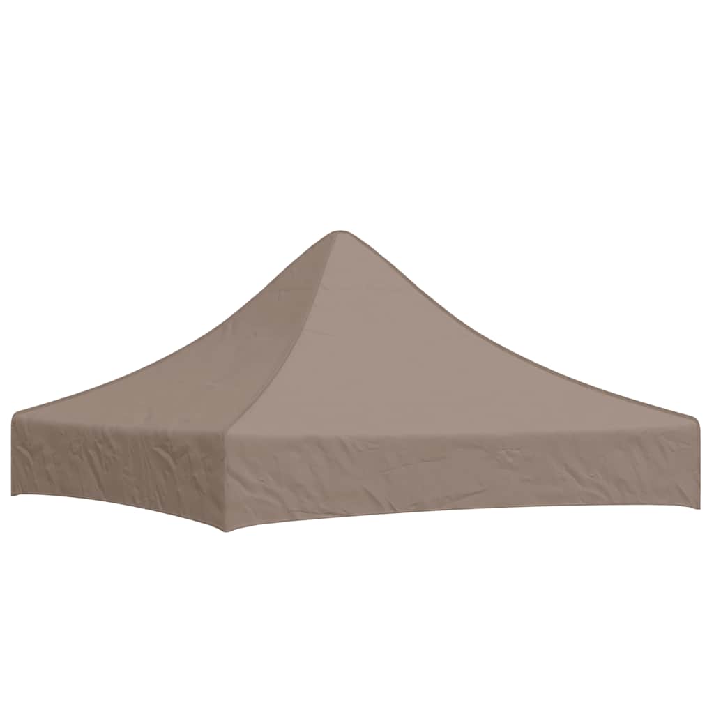 Partyzelt-Dach 3x3 m Beige 270 g/m²