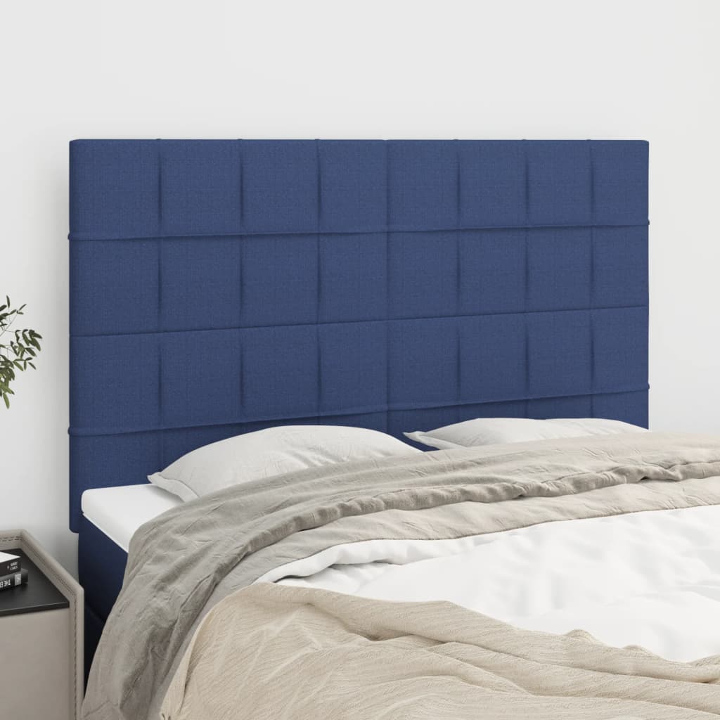 Kopfteil Hellgrau 80x5x118/128 cm Stoff