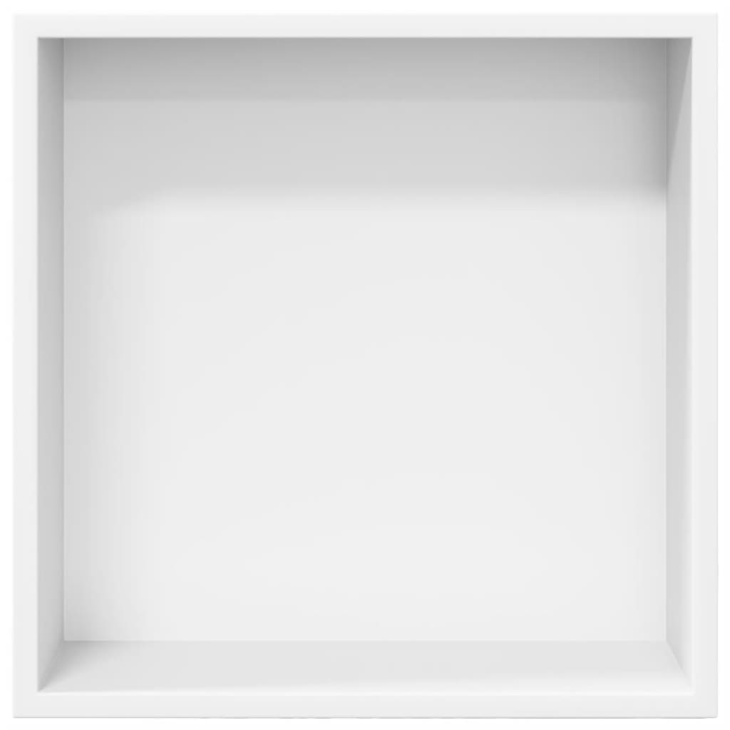 Duschnische Gebürstet Silbern 32x32x9 cm Edelstahl