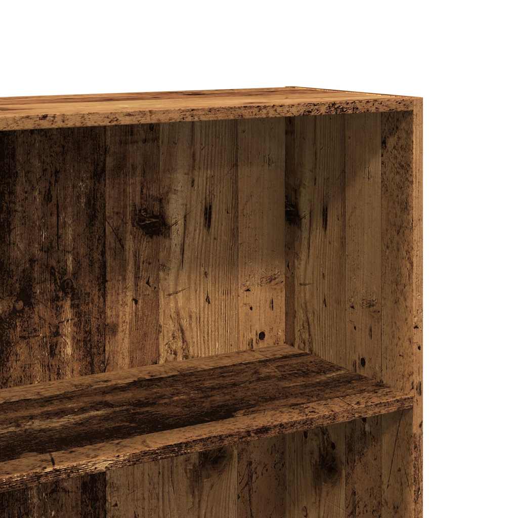 Bücherregal Weiß 80x30x189 cm Holzwerkstoff