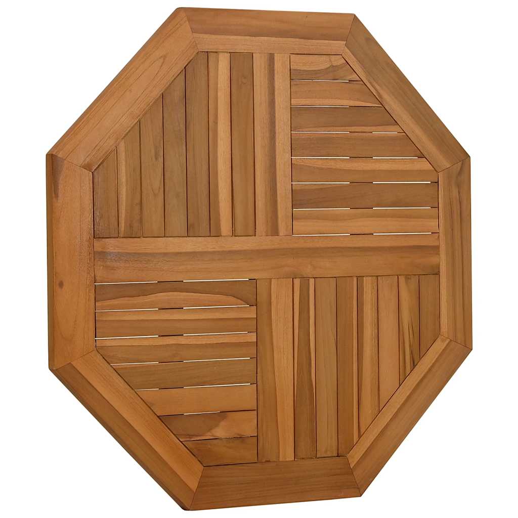 Tischplatte Massivholz Teak Rund 2,5 cm 40 cm