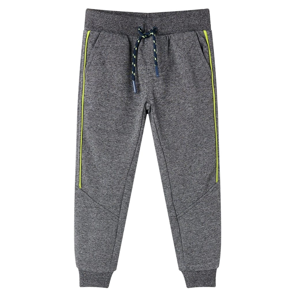 Kinder-Trainingshose Grau Melange 104