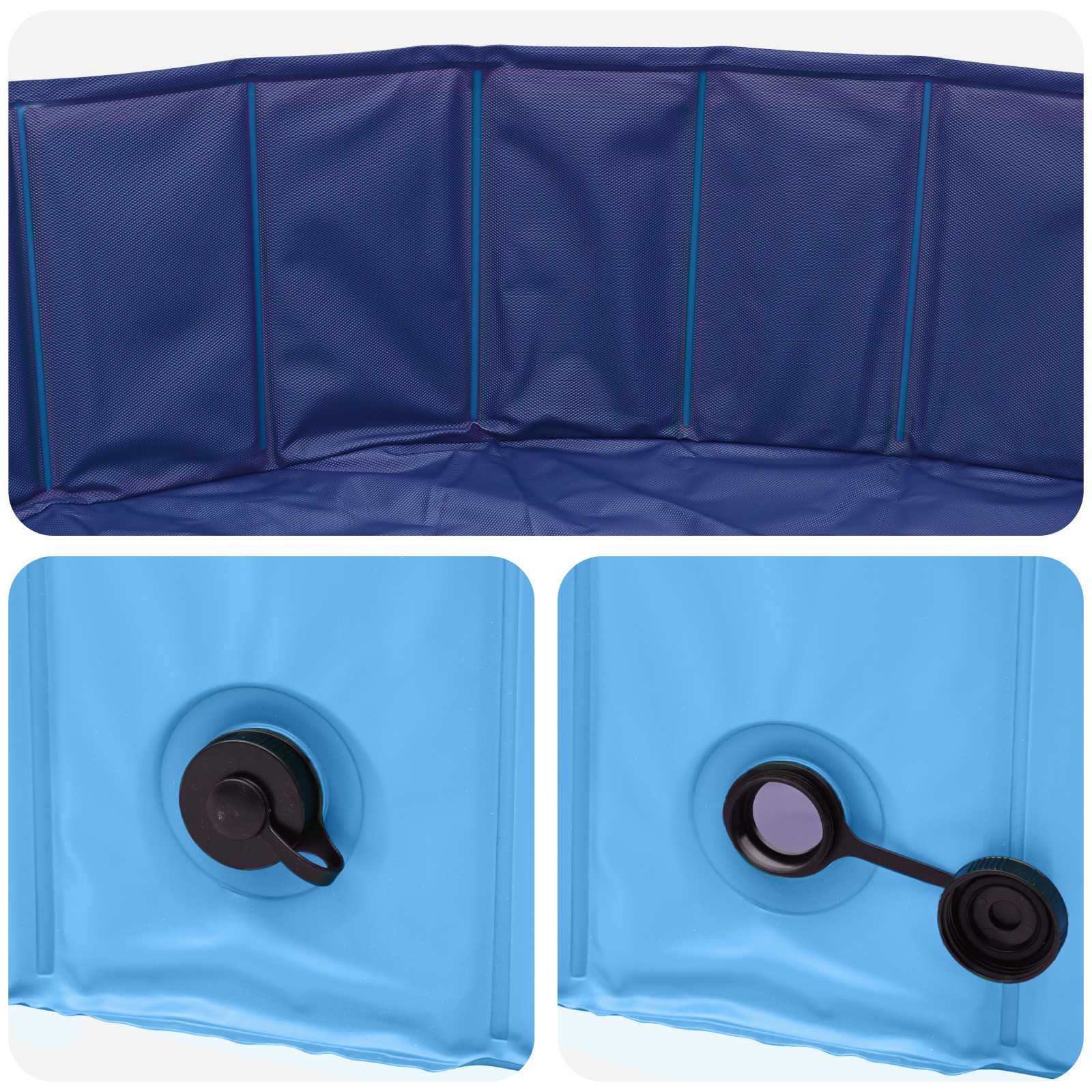 Kinder Schwimmbecken Rot Ø 80 x 20 cm