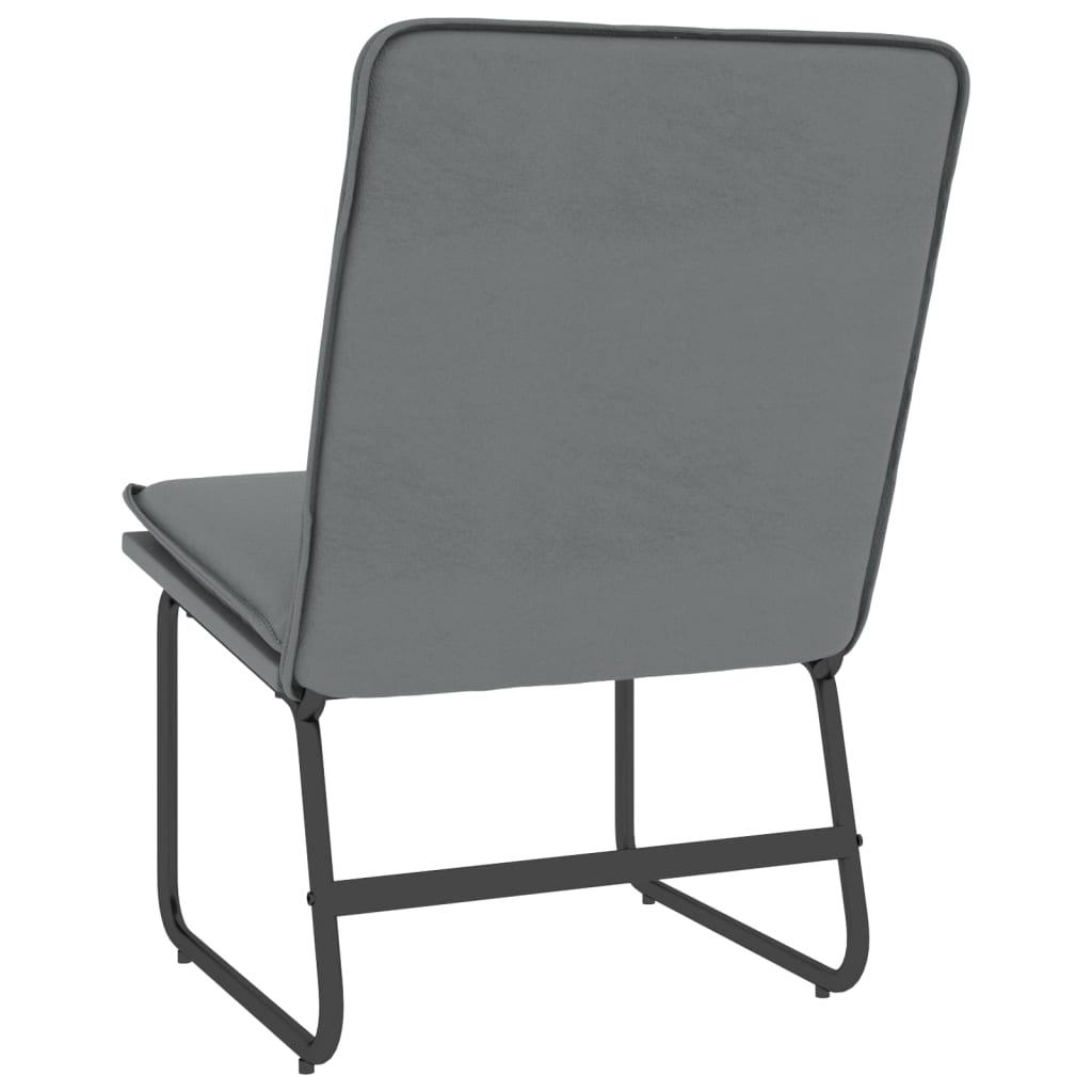 Loungesessel Creme 54x75x76 cm Kunstleder