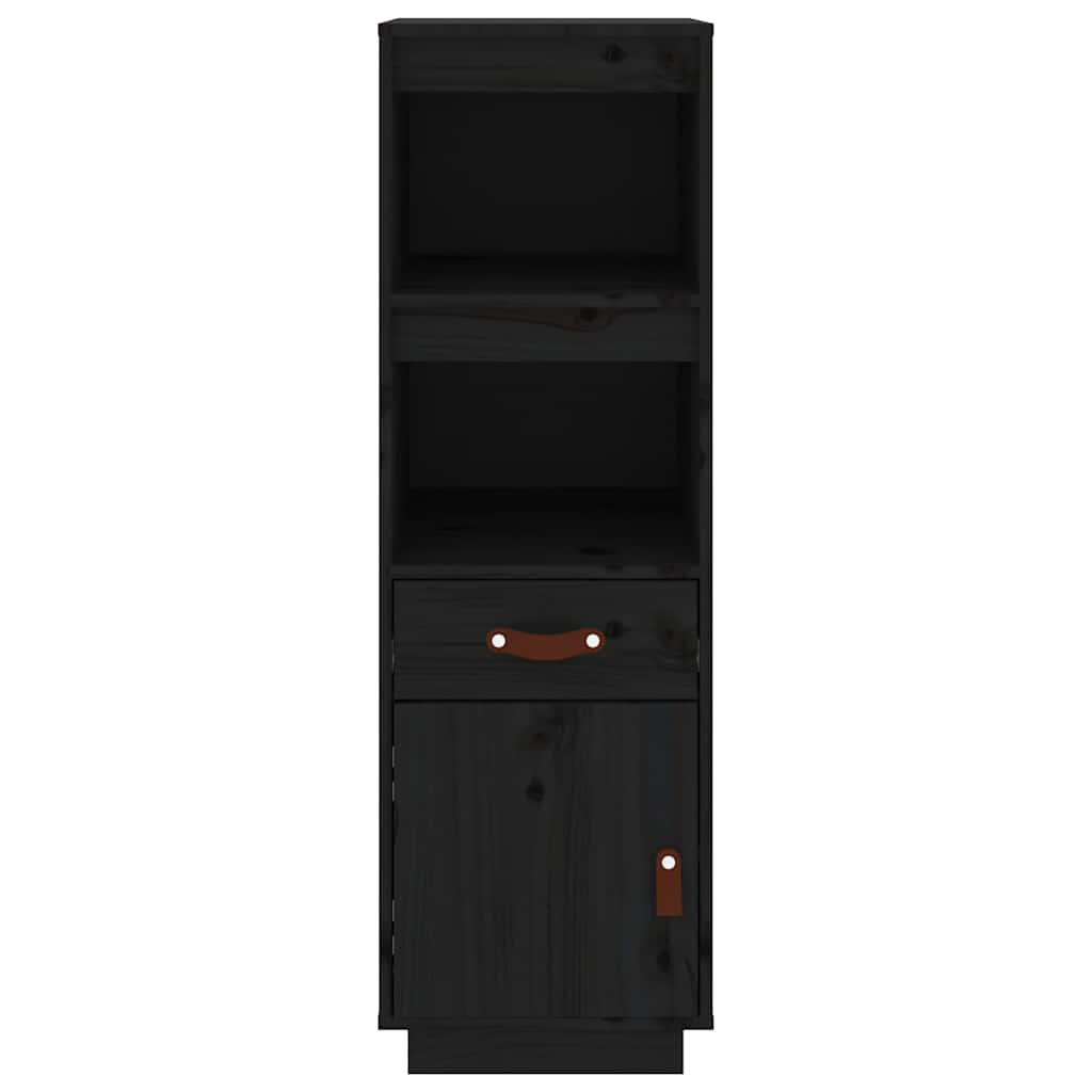 Highboard 34x40x108,5 cm Massivholz Kiefer