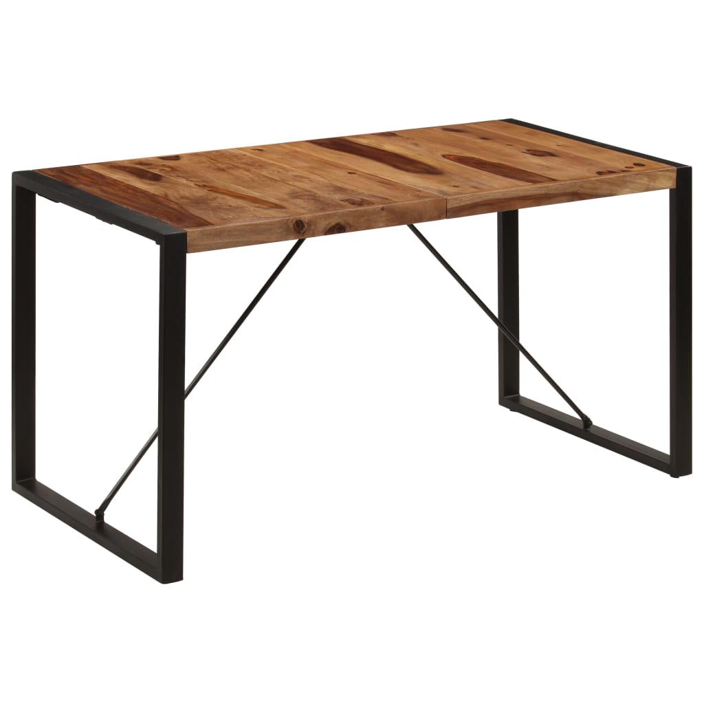 Esstisch 220x100x75 cm Massivholz Akazie