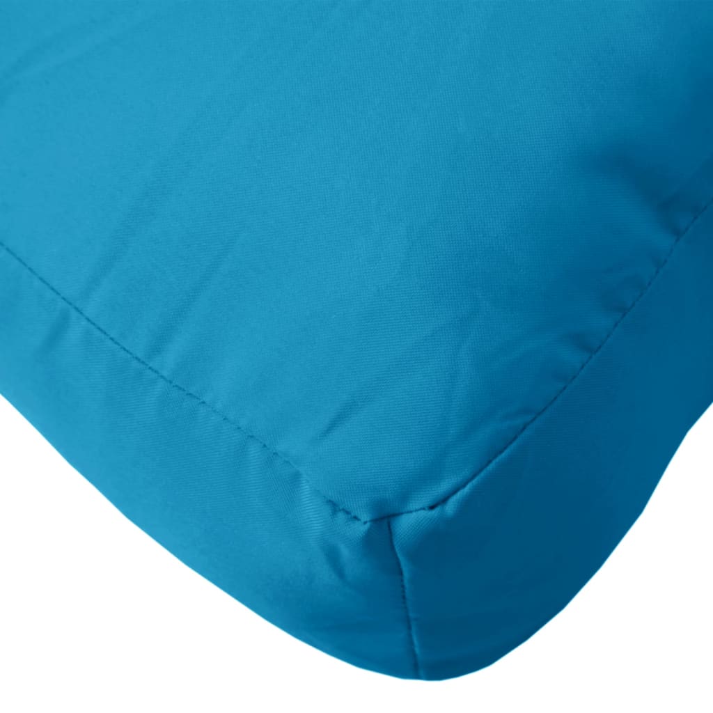 Palettenkissen Blau Weiß Gestreift 58x58x10 cm Oxford-Gewebe