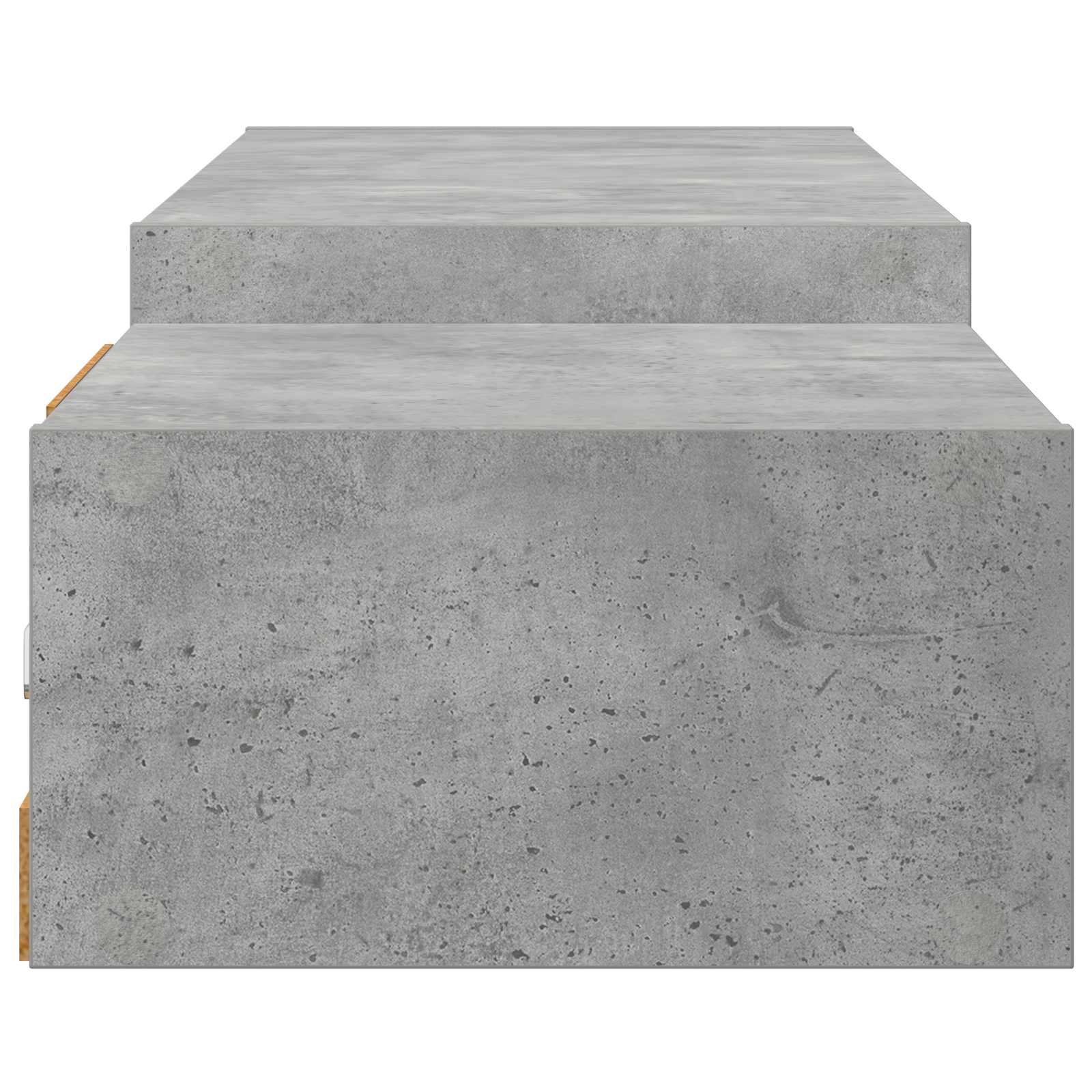 Wandmontierter TV-Schrank Wandhalterung Weiß 140 x 28 x 21 cm
