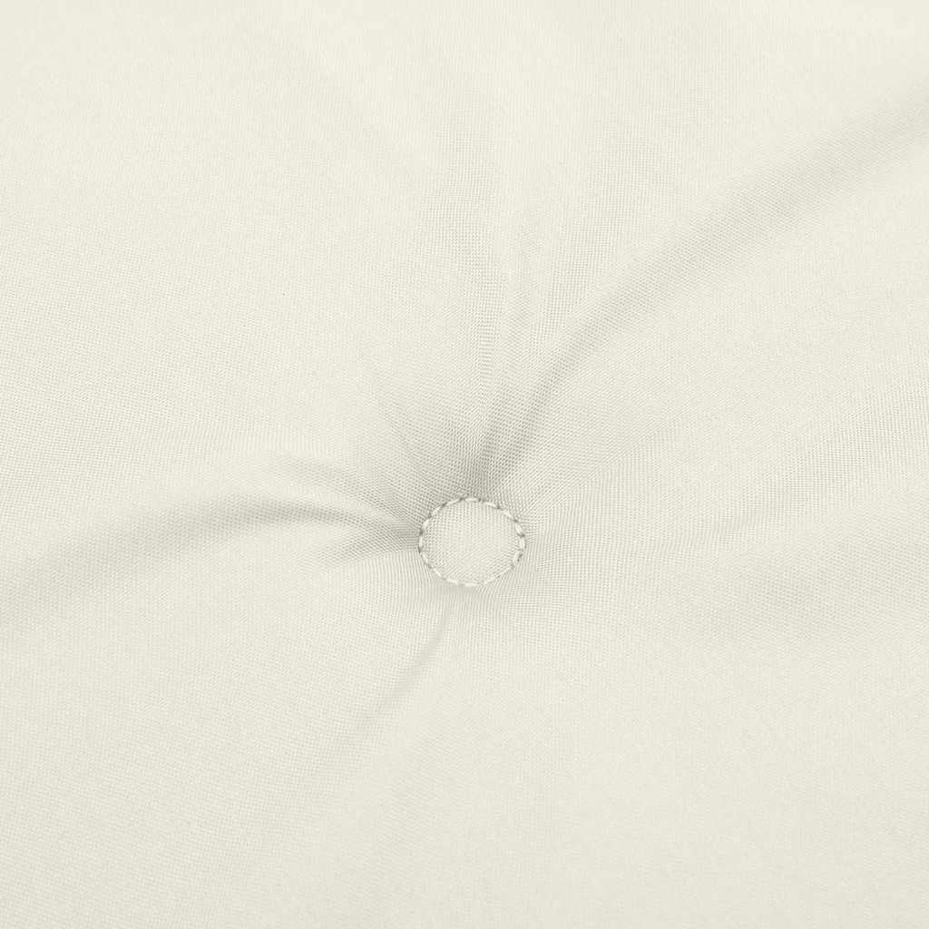 Liegestuhl-Auflage Melange Hellgrau (75+105) x 50 x 4 cm Stoff