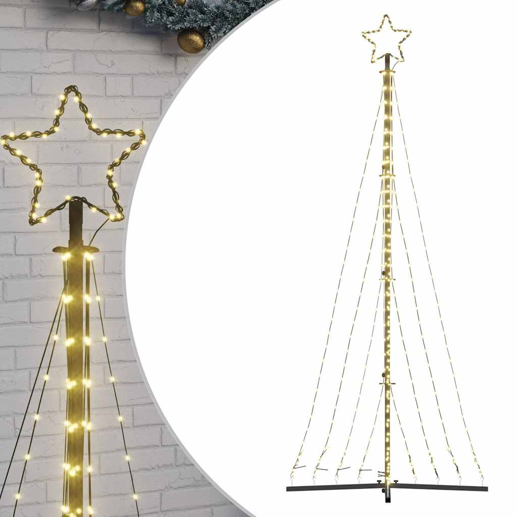 LED Weihnachtsbaum 339 LEDs Warmweiß 187 cm