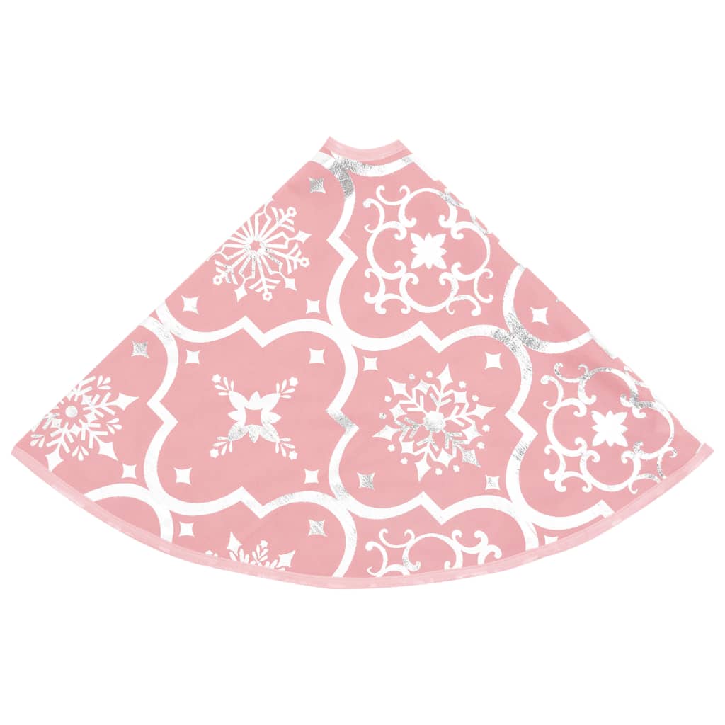 Luxus-Weihnachtsbaumdecke mit Socke Blau 150 cm Stoff