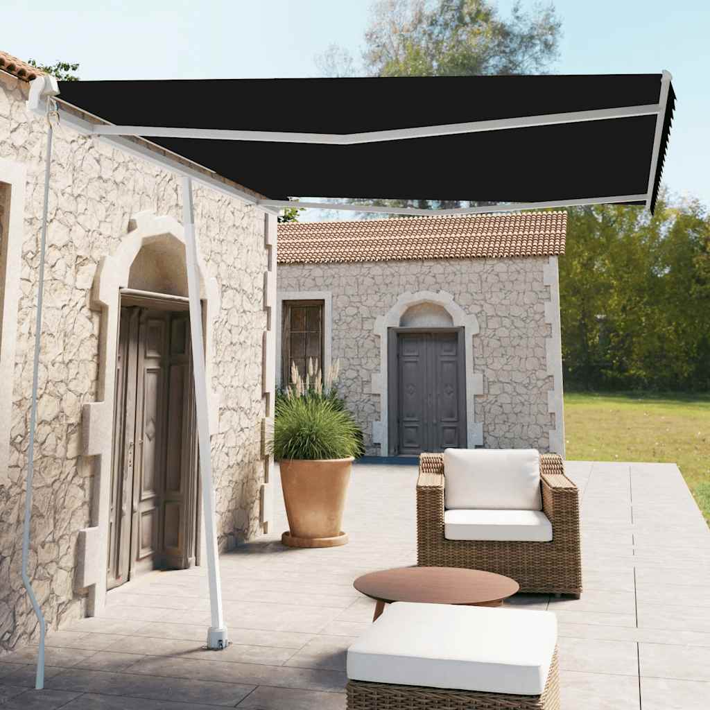Standmarkise Manuell Einziehbar 300x250 cm Creme