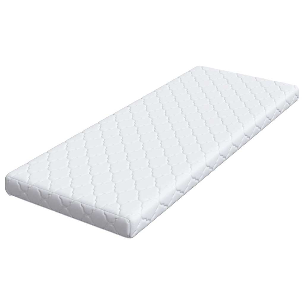 Matratze Weiß 60 x 120 cm Jacquard-Stoff
