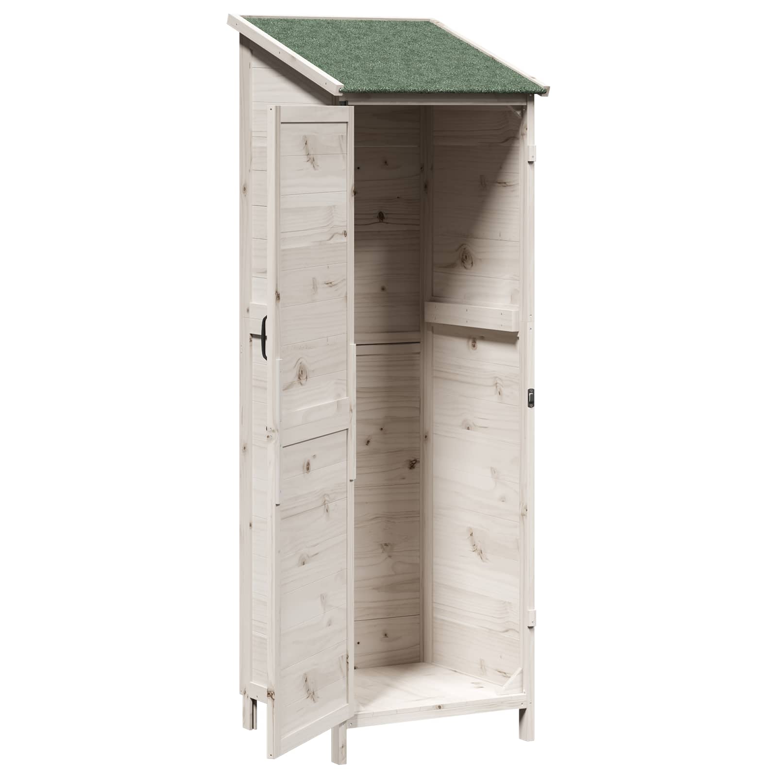 Gartenschuppen Natur 59 x 56 x 113,5 cm Massivholz aus Fichte