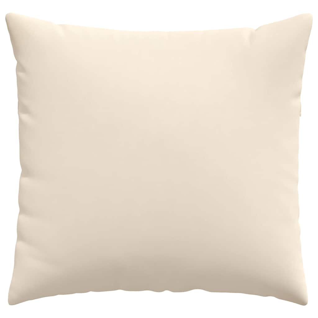 Sofakissen 2 Stück Taupe 50 x 30 cm Stoff
