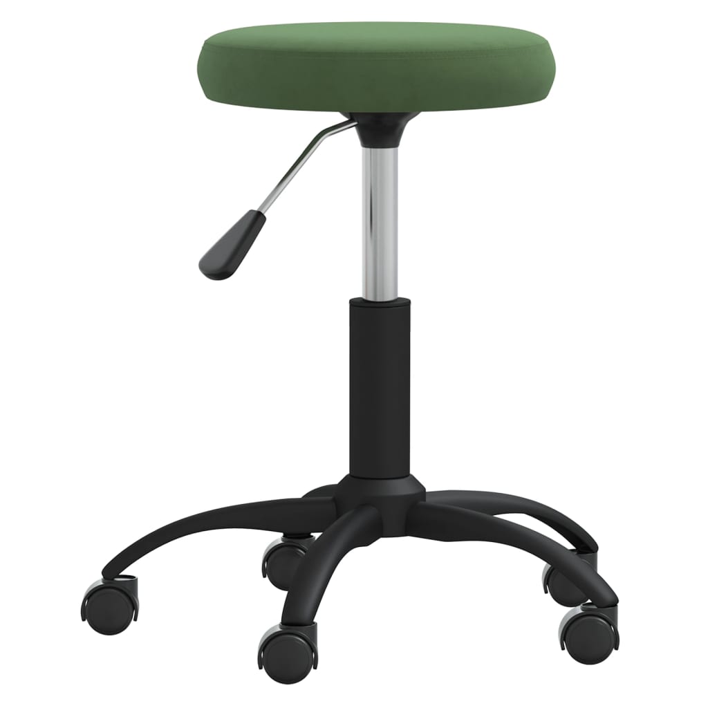 Massagehocker Samt Senfgelb