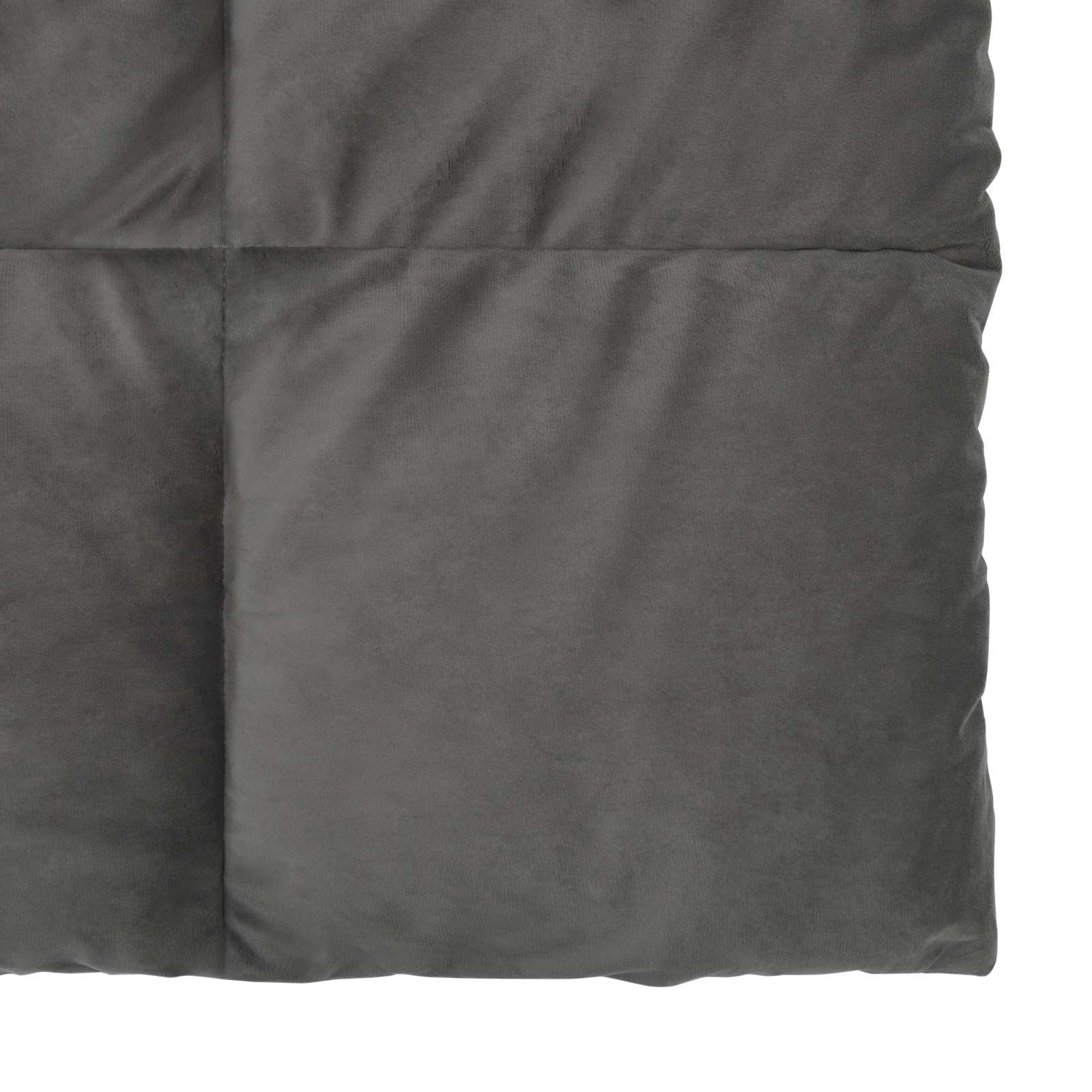 Winterbettdecke Gepolstert Anthrazit 240 x 260 cm Mikrofaser