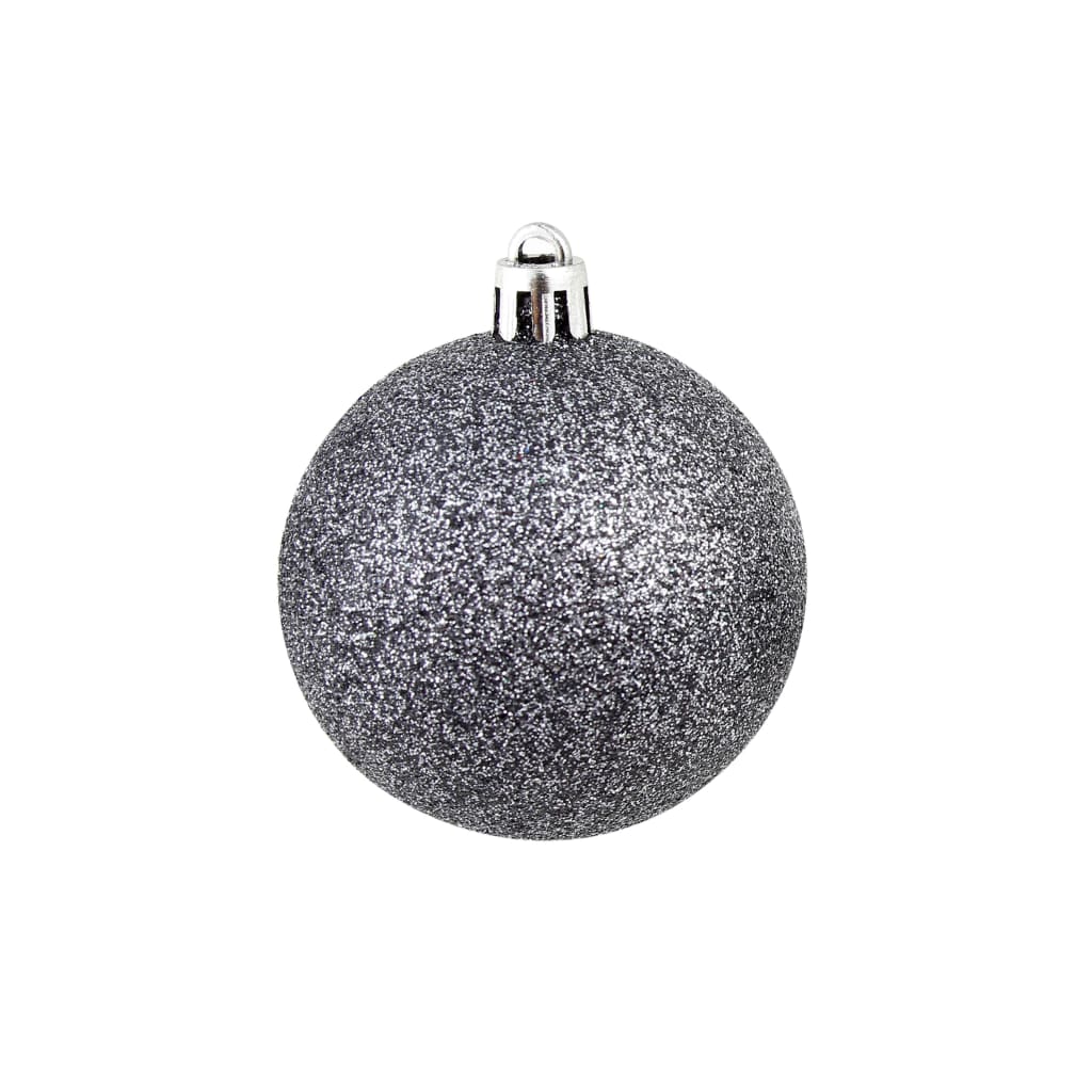 100-tlg. Weihnachtskugel-Set Weiß